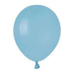 PALLONCINI COLOR 5 12cm CELESTE BABY 100pz