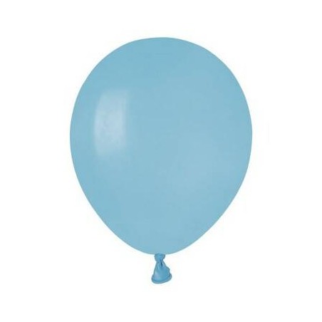 PALLONCINI COLOR 5 12cm CELESTE BABY 100pz
