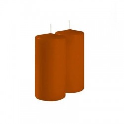 CERO ø7x15cm TORTORA 4pz