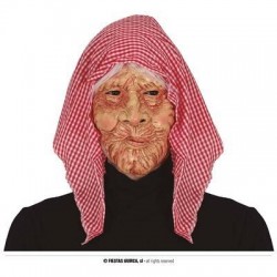 MASCHERA VECCHIA CON CAPPUCCIO PVC