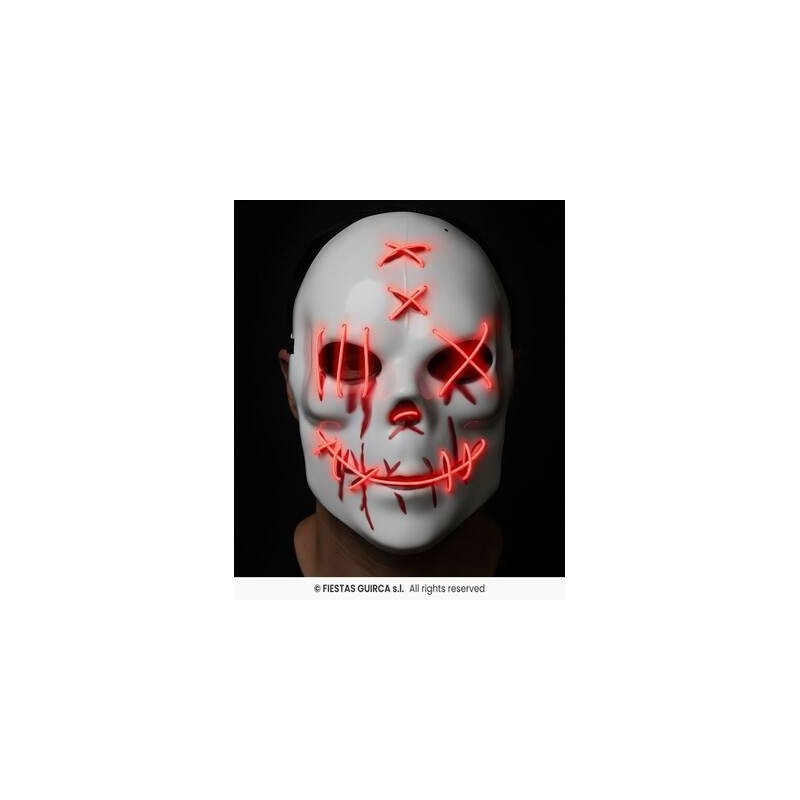 MASCHERA SPAVENTOSA CON LUCE