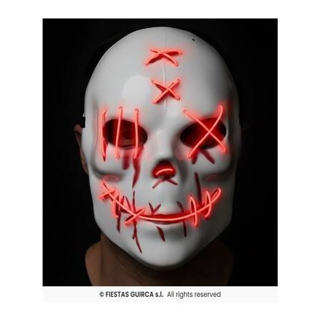 MASCHERA SPAVENTOSA CON LUCE