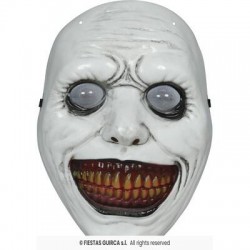 MASCHERA ASSASSINO CON OCCHI PVC