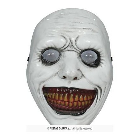 MASCHERA ASSASSINO CON OCCHI PVC
