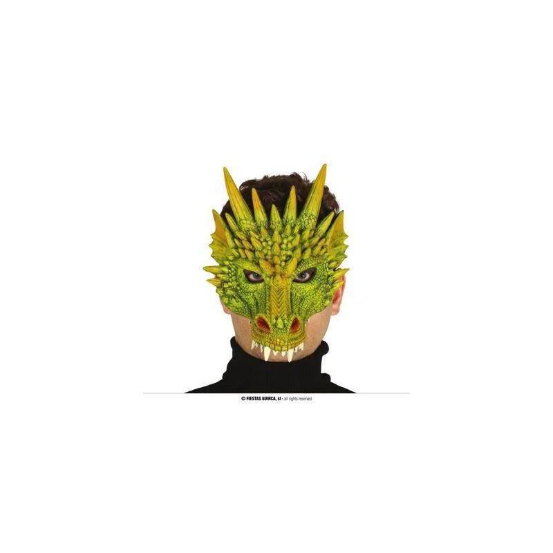 MEZZA MASCHERA DRAGO IN FOAM