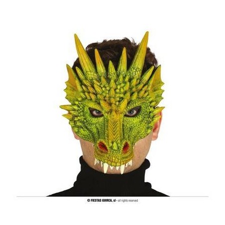 MEZZA MASCHERA DRAGO IN FOAM