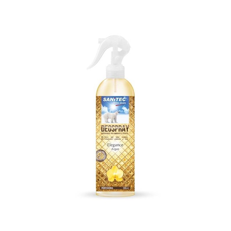 DEOSPRAY ELEGANCE ARGAN 300ml SANITEC