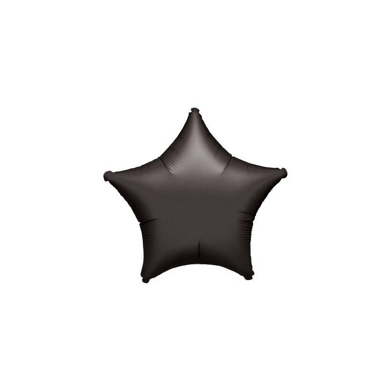 PALLONE MYLAR STELLA 17 42cm BLACK