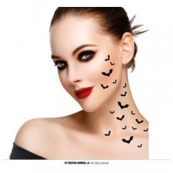 TATUAGGI PIPISTRELLI 16pz 2 FOGLI