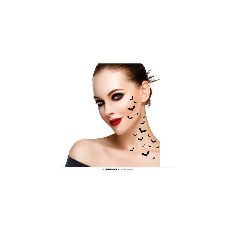 TATUAGGI PIPISTRELLI 16pz 2 FOGLI