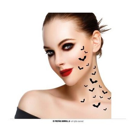 TATUAGGI PIPISTRELLI 16pz 2 FOGLI