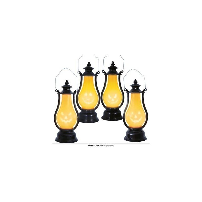 LANTERNA CON LUCE 16cm ZUCCA