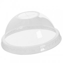 COPERCHI BICCHIERI PET TRASPARENTI 350/400/500 DOME 50pz