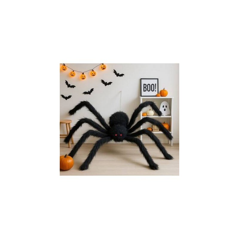 RAGNO PELOSO NERO 200cm