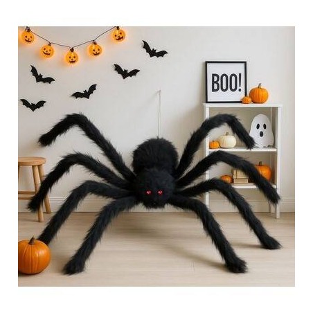 RAGNO PELOSO NERO 200cm