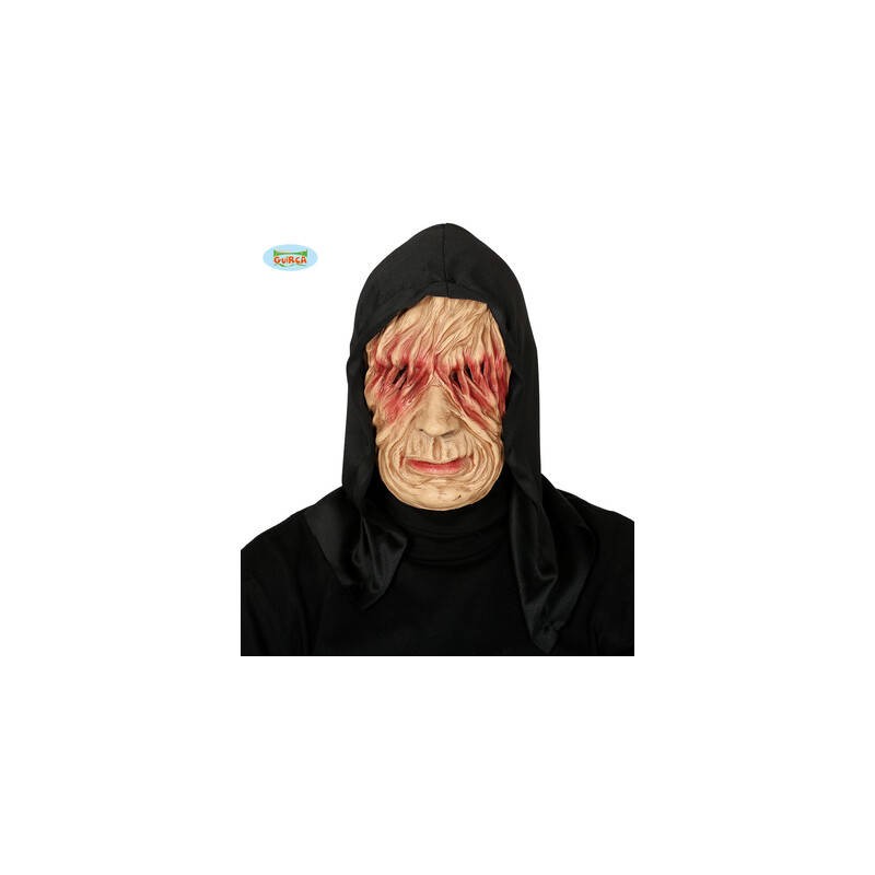 MASCHERA LEBBROSO LATEX CON CAPPUCCIO