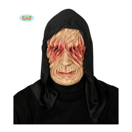 MASCHERA LEBBROSO LATEX CON CAPPUCCIO