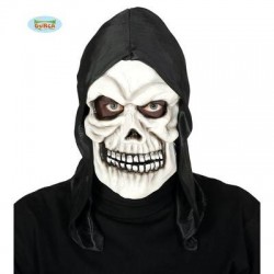 MASCHERA TESCHIO CON CAPPUCCIO PVC