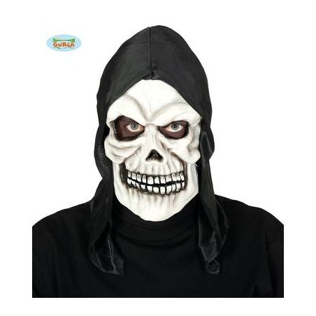 MASCHERA TESCHIO CON CAPPUCCIO PVC