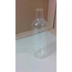 BOTTIGLIA PET 1lt TRASPARENTE SENZA TAPPO ø36
