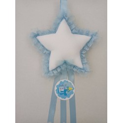 FIOCCO NASCITA STELLA CELESTE F071-C