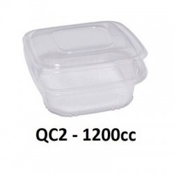 OVALINO CUKI PP 1200cc 50pz QC2 185x185x60mm (160x160mm INT)