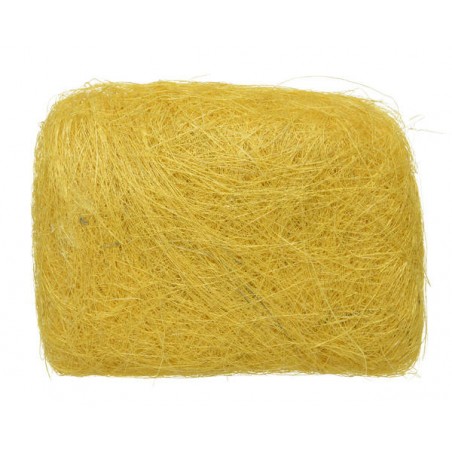 BUSTA PAGLIETTA SOTTILE PER DECORAZIONI 14x5x18cm GIALLO