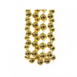 FILO PERLINE METAL XXL cm2x2,7mt ORO