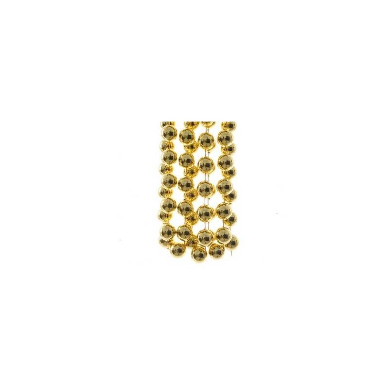 FILO PERLINE METAL XXL cm2x2,7mt ORO
