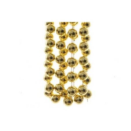 FILO PERLINE METAL XXL cm2x2,7mt ORO