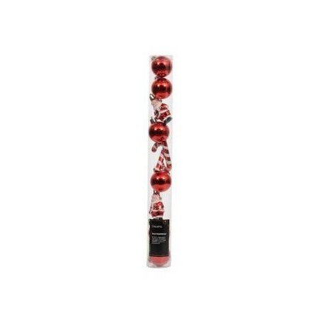 SET MIX CHRISTMAS ROSSO 10pz