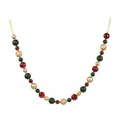 GHIRLANDA DI PALLINE MIX COLOR 180cm