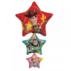 PALLONCINO MYLAR S/SHAPE 38 96cm 3STELLE TOY STORY
