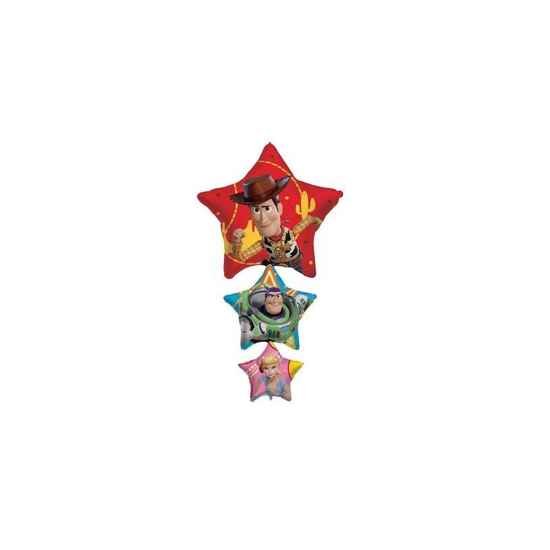 PALLONCINO MYLAR S/SHAPE 38 96cm 3STELLE TOY STORY