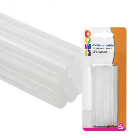 STICK COLLA A CALDO ø mm7x10cm 12pz CWR