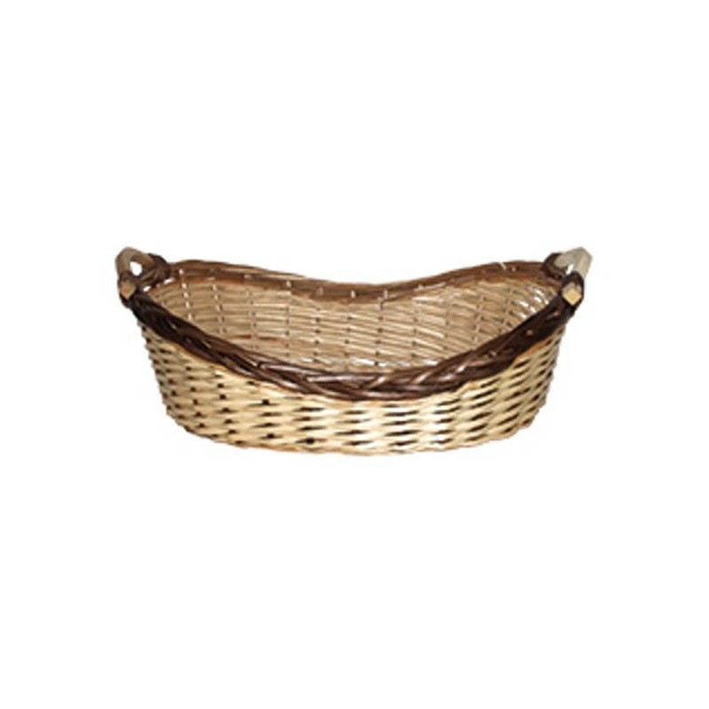CESTO OVALE 50x38x11cm BICOLOR CEN02758