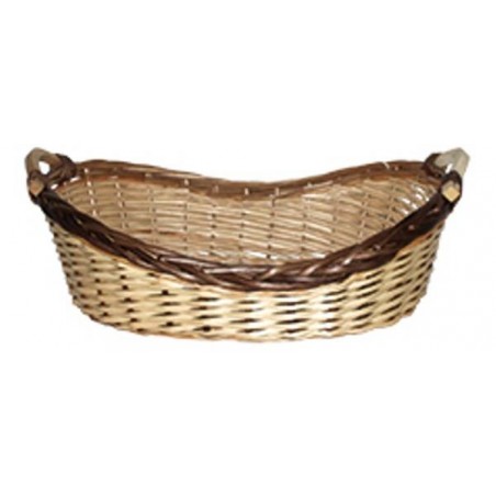 CESTO OVALE 50x38x11cm BICOLOR CEN02758