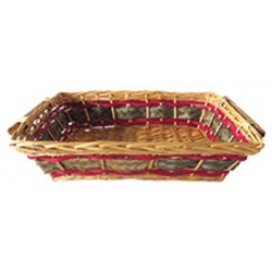 CESTO RETTANGOLARE 51x38x14cm BICOLOR CEN02773