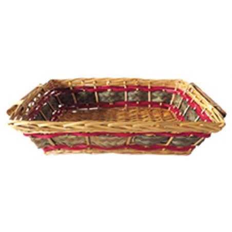 CESTO RETTANGOLARE 51x38x14cm BICOLOR CEN02773