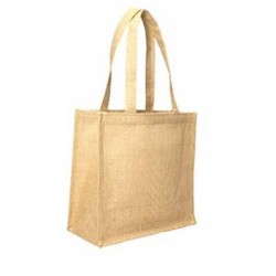 BORSA JUTA CON MANICI 30x14x29cm