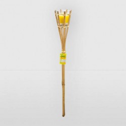 FIACCOLA CITRONELLA CON CANDELA ø9 H.76cm