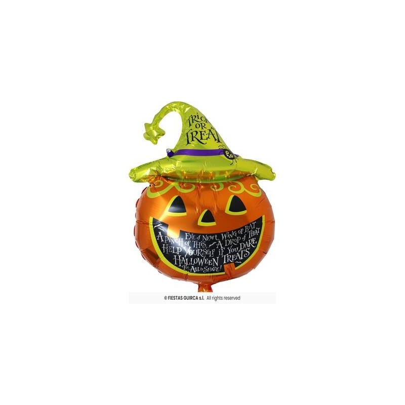 PALLONE MYLAR ZUCCA HALLOWEEN 70cm