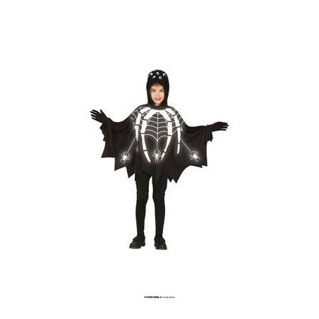 COSTUME RAGNO BRILLA NEL BUIO 7-9 anni