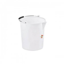 SECCHIO C/BECCO ø25cm 6lt NEUTRO 24060