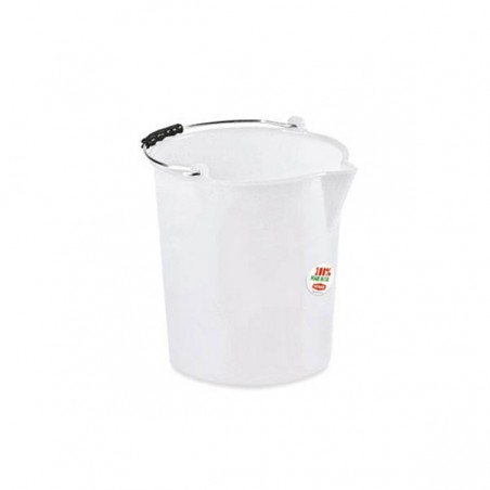 SECCHIO C/BECCO ø25cm 6lt NEUTRO 24060