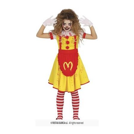 COSTUME MISS MC KILLER 5-6 anni