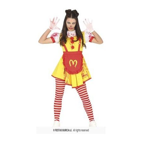 COSTUME MISS MC KILLER 14-16 anni