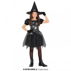 COSTUME STREGA ARGENTO 7-9 anni