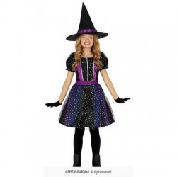 COSTUME STREGA STELLATA 3-4 anni