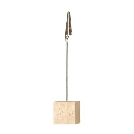 PHOTO HOLDER WOOD 2,5x2,5xh13cm